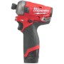 Аккумуляторный винтоверт Milwaukee M12 FUEL SURGE FQID-202X (Li-Ion2Ач)