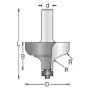 Фреза плинтус классика R8.5 нижн подш 51x31x80 d12 Dimar 1560419