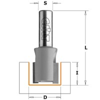 Фреза концевая пазовая D=12,0 I=12,0 S=8,0 L=80,0 CMT 902.1212