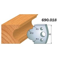 Комплект из 2-х ножей 40x4 SP CMT 690.018