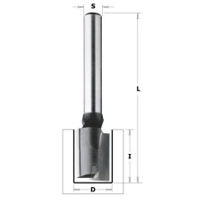 Фреза концевая CMT-contractor пазовая Z2+1 S=8x31 D=12x20x51 RH CMT K174-120