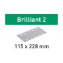 Материал шлифовальный Festool Brilliant 2 P 320, компл. из 100 шт. STF-115X228-P320-BR2/100