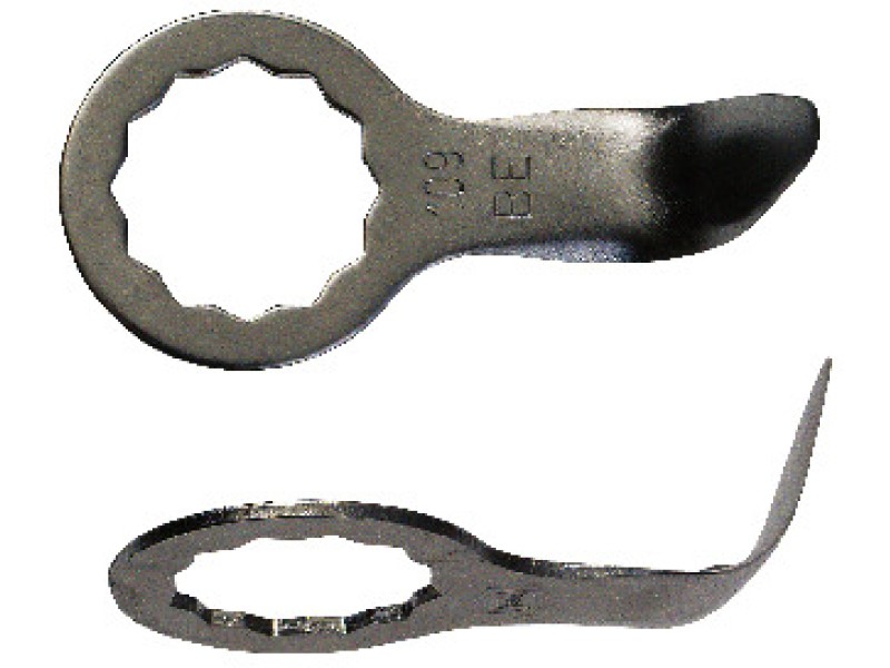 Прямой разрезной нож FEIN L35 с гнутым наконечником (63903109018)
