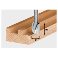 Фреза пазовая спиральная Festool HW Spi S8 D10/30
