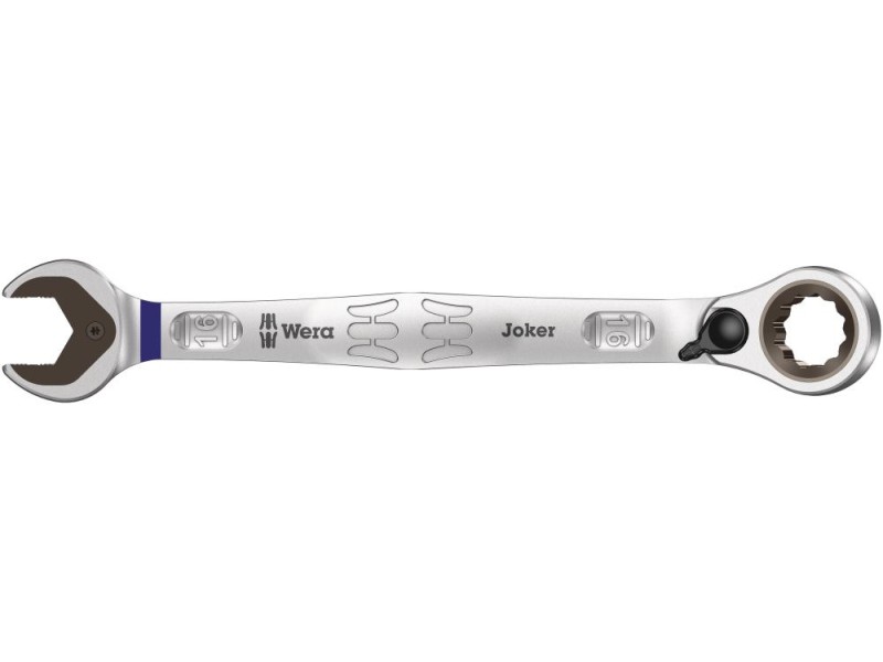 6001 Joker Switch Ключ гаечный комбинированный с реверсной трещоткой, 16 x 213 мм Wera WE-020071