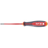 Трехгранная отвертка изолированная Milwaukee VDE SL 0.5X3X100 (1 шт) (замена для 4932464035)