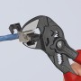 Клещи переставные-гаечный ключ, зев 40 мм, длина 180 мм, фосфатированные, 2-комп ручки Knipex KN-8602180