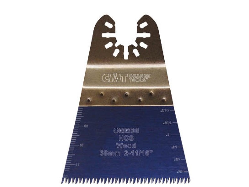 Высокоточное пильное полотно 68 мм для древесины, соединение: OQIS, (5 штук) CMT OMM06-X5