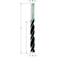 Сверло спиральное 8x75x117 Z=2 S=8 RH CMT 517.080.51