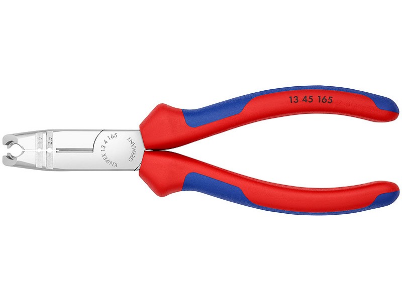 Клещи-стрипперы для круглых кабелей, 0.75-1.5/2.5 мм², длина 165 мм, хром, 2-комп ручки Knipex KN-1345165