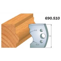 Комплект из 2-х ножей 50x4 SP CMT 690.510