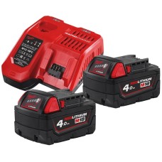 Комплект аккумулятор и зарядное устройство Milwaukee M18 NRG-402