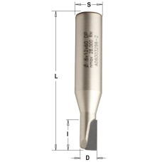 Фреза алмазная обгонная 6x12x40 d=6 I=8 L=65 Z=1 RH CMT 141.060.61