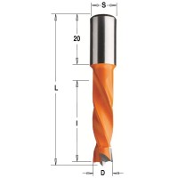 Сверло присадочное глухое 11x30x57,5 Z=2+2 S=10x20 LH CMT 308.110.12