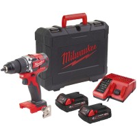 Аккумуляторная ударная дрель-шуруповерт Milwaukee M18 CBLPD-202C