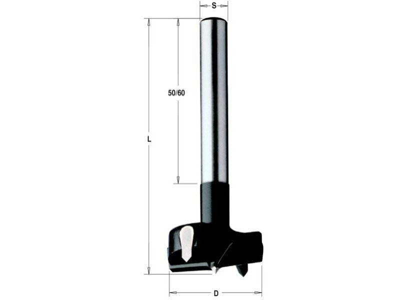 Сверло чашечное HM 18x90 Z=2+2 S=10x60 RH CMT 512.180.11