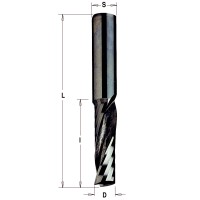 Фреза из твёрдого сплава спиральная верхний рез 4x15x50 Z=1 S=4 RH CMT 198.040.11