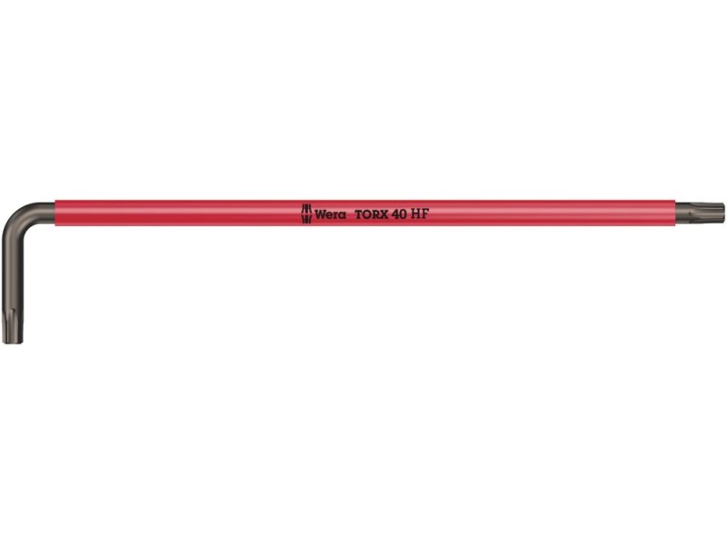 967 SXL HF TORX Multicolour Г-образный ключ с фиксацией, удлиненный, TX 40 x 224 мм Wera WE-024479
