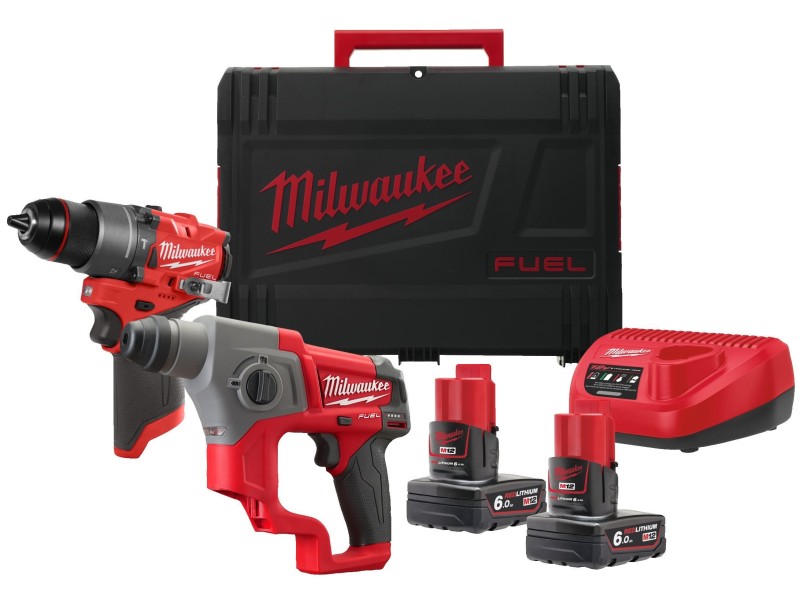 Набор инструментов Milwaukee M12 FUEL FPP2F2-602X