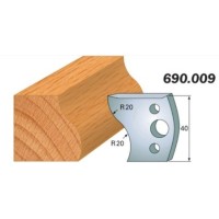 Комплект из 2-х ножей 40x4 SP CMT 690.009