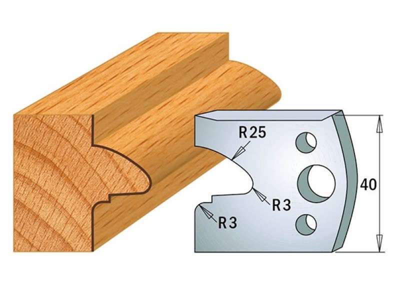 Комплект из 2-х ножей 40x4 SP CMT 690.078