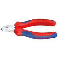 Бокорезы электромеханика, 125 мм, хром, 2-комп ручки Knipex KN-7605125