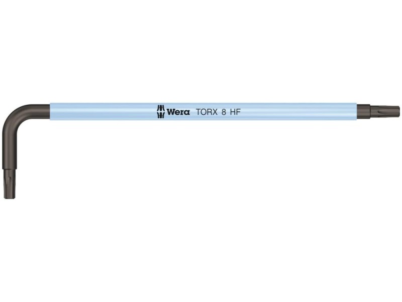967 SL TORX HF Multicolour Г-образный ключ с фиксацией, TX 8 x 76 мм Wera WE-024170