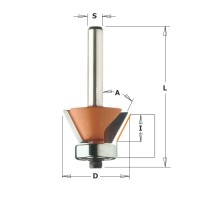 Комбинированная фасочная фреза D=24,5 I=16,0 S=8,0 CMT 907.210.11