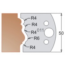 Нож Dimar МУЛЬТИСИСТЕМА HSS плинтус барокко R4; 50x20x4 3301150