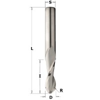 Фреза спиральная верхний рез с радиусным торцом 19,05x57,15x109,5 Z=2 S=19,05 RH CMT 199.511.11