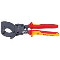 Кабелерез с трещоткой VDE, Ø 32 мм (240 мм², MCM 500), 250 мм Knipex KN-9536250