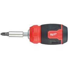 Отвертка универсальная компактная 8 в 1 Milwaukee COMPACT MULTI-BIT SCREWDRIVER