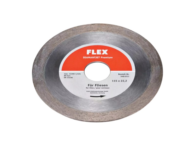 Алмазный отрезной диск по плитке Flex DIAMANTJET Premium 125мм, 349038