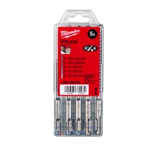 Набор буров Milwaukee SDS-PLUS с 4-мя режущими кромками 4932352835