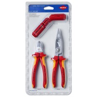 Набор VDE для электромонтажа, 3 пр., KN-1386200/169501SB/7006160 Knipex KN-003130BKV01