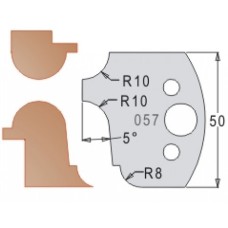 Нож Dimar МУЛЬТИСИСТЕМА HSS мультипрофиль плинтус R10 50x20x4 3305750