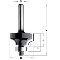 Фреза концевая CMT-contractor внутр.радиус R=4,75 (нижн. подш.) S=8 D=22,2x12,7 CMT K938-222