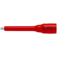 Головка торцевая VDE 3/8" с вставкой-битой TORX, TX30, диэлектрическая Knipex KN-982930