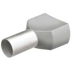 Гильзы контактные сдвоенные изолированные (НШВИ), фосфатированные, 2 x 0.75 мм², 200 шт, 16 мм Knipex KN-9799371