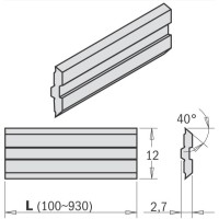 Комплект из 2-х ножей 350x12x2,7 HPS CMT 795.350.12