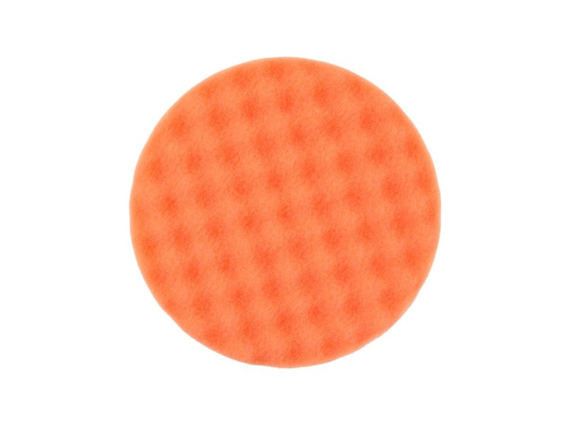 Рельефный поролоновый полировальный диск Mirka 150мм. оранжевый