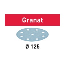 Материал шлифовальный Festool Granat P1000, компл. из 50 шт. STF D125/90 P1000 GR 50X