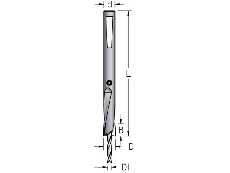 Сверло для KREG D9.5 L101 хвостовик 9 WPW ACF0950S