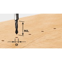 Фреза-сверло Festool HW S8 D5/30