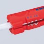 Стриппер для плоского, круглого и водостойкого монтажного кабелей, 0.8/1.5/2.5 мм², длина 125 мм, SB Knipex KN-1664125SB