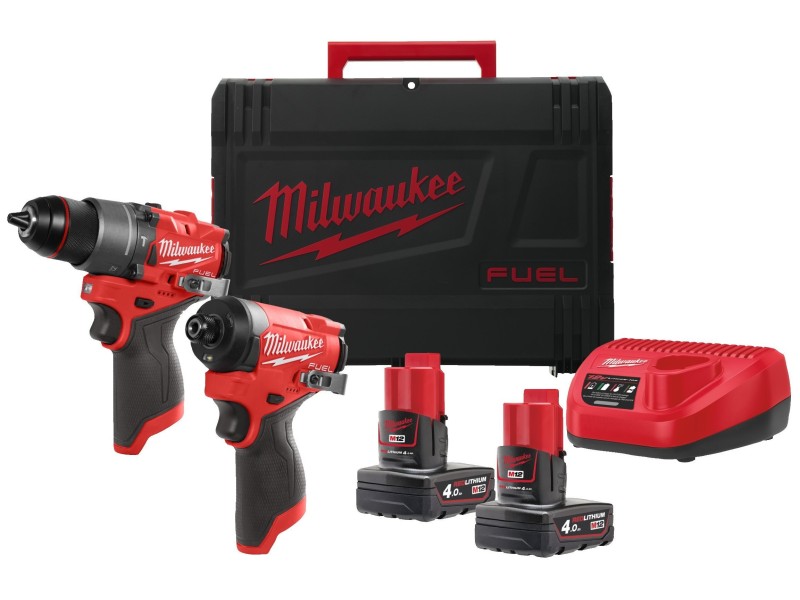 Набор инструментов Milwaukee M12 FUEL FPP2A2-402X