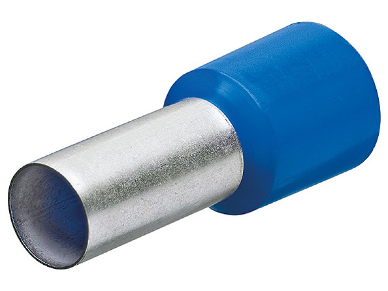 Гильзы контактные изолированные DIN 46228-4 (НШВИ), синие, 2.50 мм², 200 шт, 14 мм, DIN 46228-4 Knipex KN-9799334