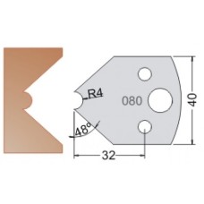 Нож Dimar МУЛЬТИСИСТЕМА HSS книжная полка галтель R4 40x20x4 3308040