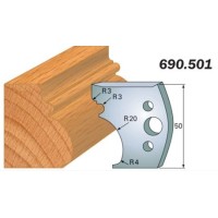 Комплект из 2-х ножей 50x4 SP CMT 690.501