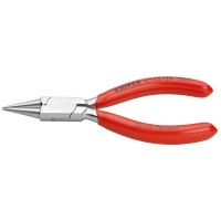 Круглогубцы захватные прецизионные, 125 мм, хром, обливные ручки Knipex KN-3743125